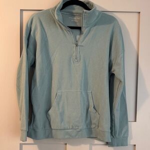 Marc Jacobs Men's Zip-Up Sweater in Light Blue